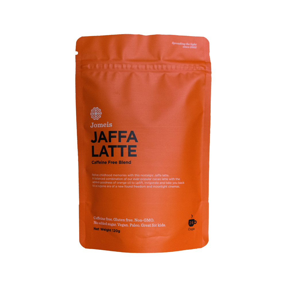 Jomeis Fine Foods Latte Jaffa 120g