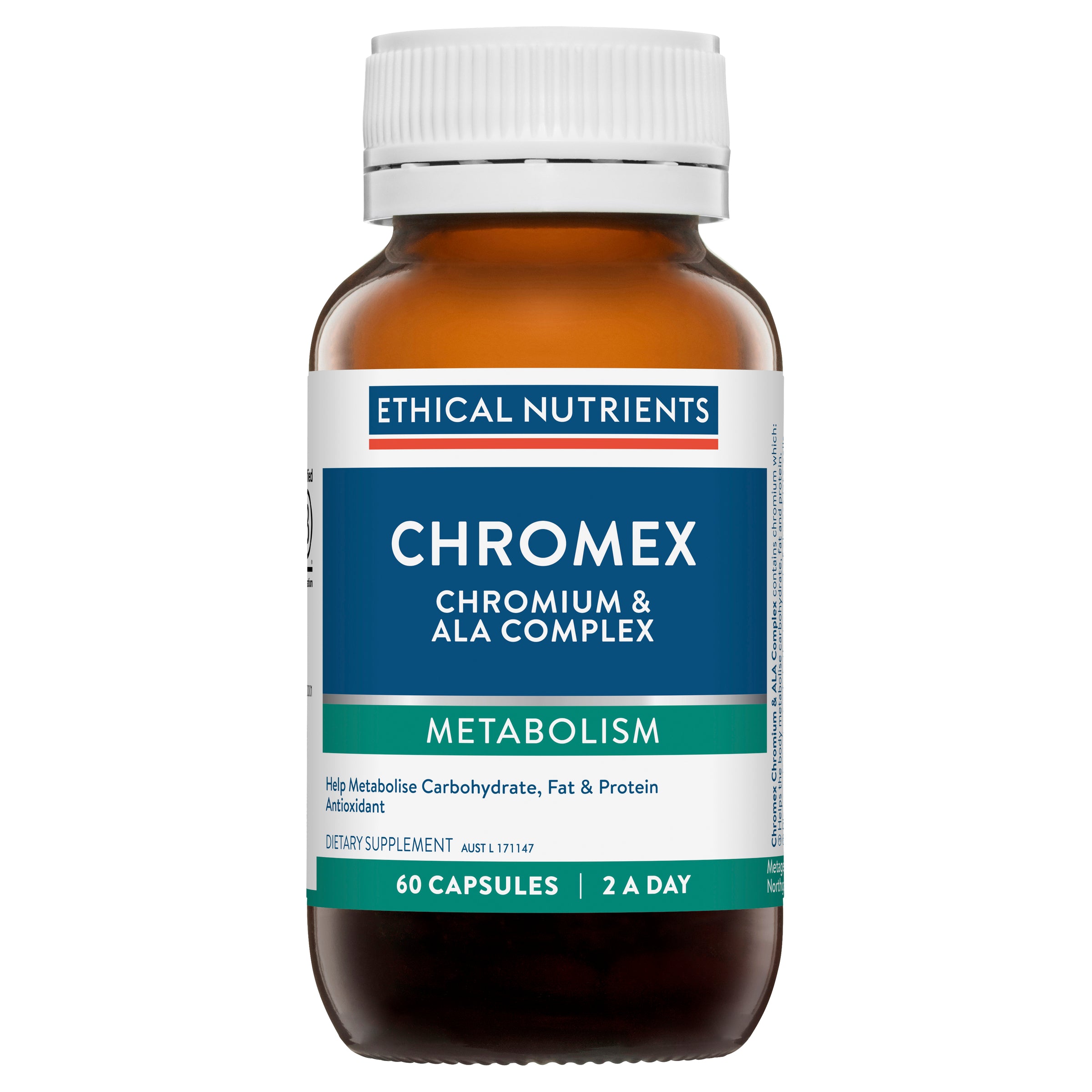 Ethical Nutrients Chromex Chromium ALA Complex | 30% OFF