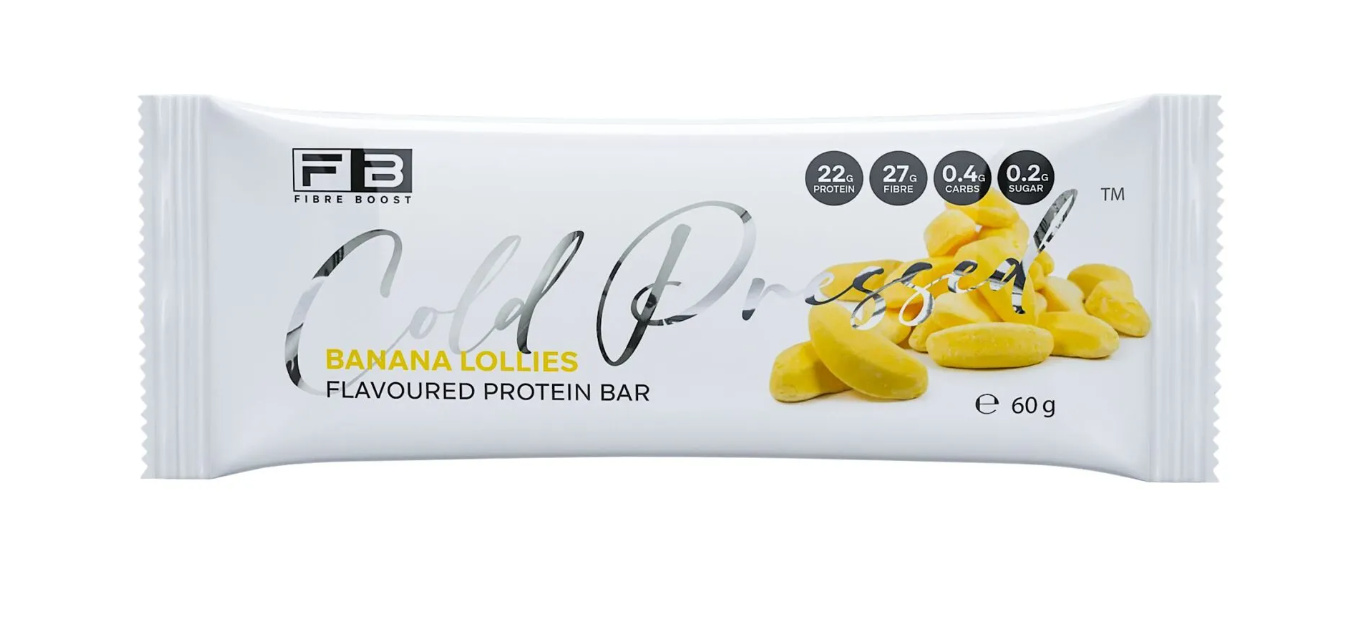 Fibre Boost Protein Bar | Banana Lollies