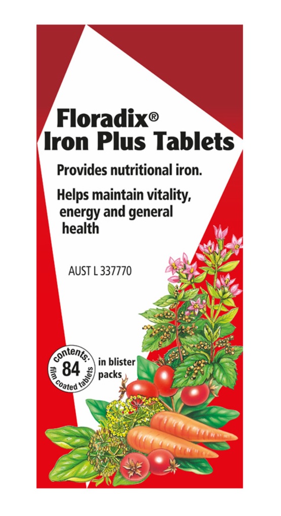 Floradix Iron Plus Tablets