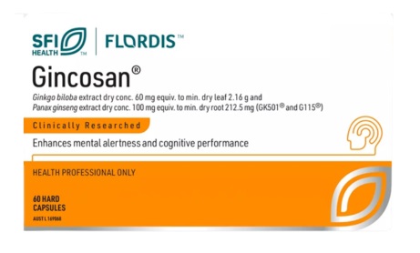 Flordis Gincosan for Mental Energy (Ginkgo)