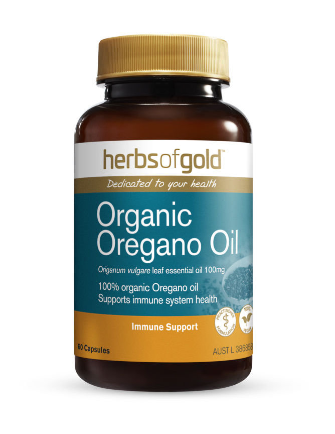 Herbs of Gold Organic Oregano Oil Capsules
