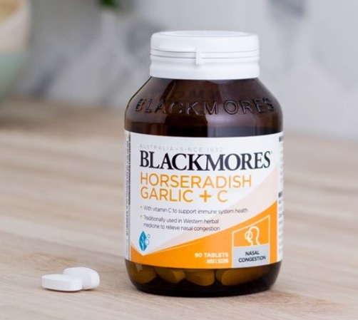 Blackmores Horseradish, Garlic + C