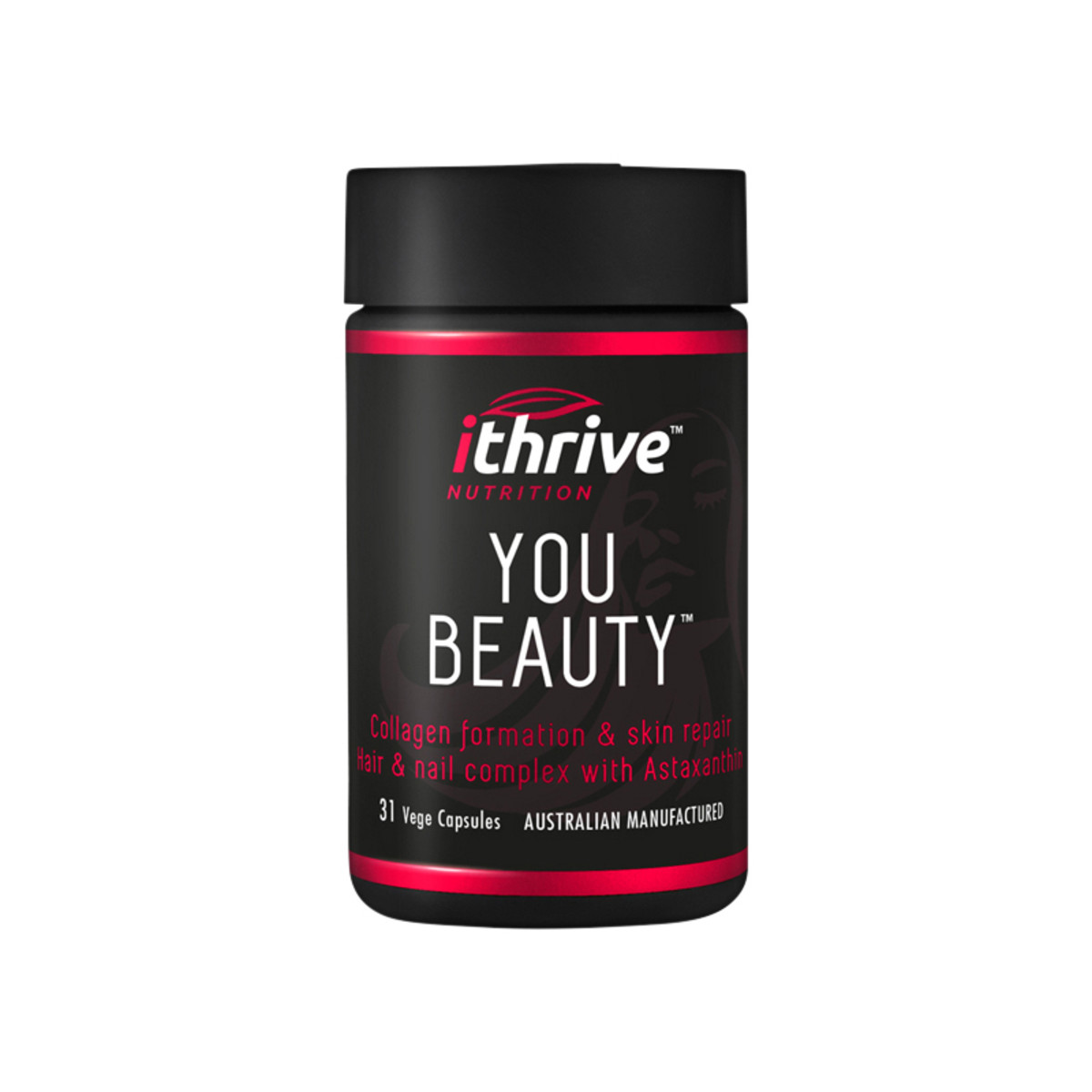 iThrive Nutrition You Beauty with AstaReal® Astaxanthin