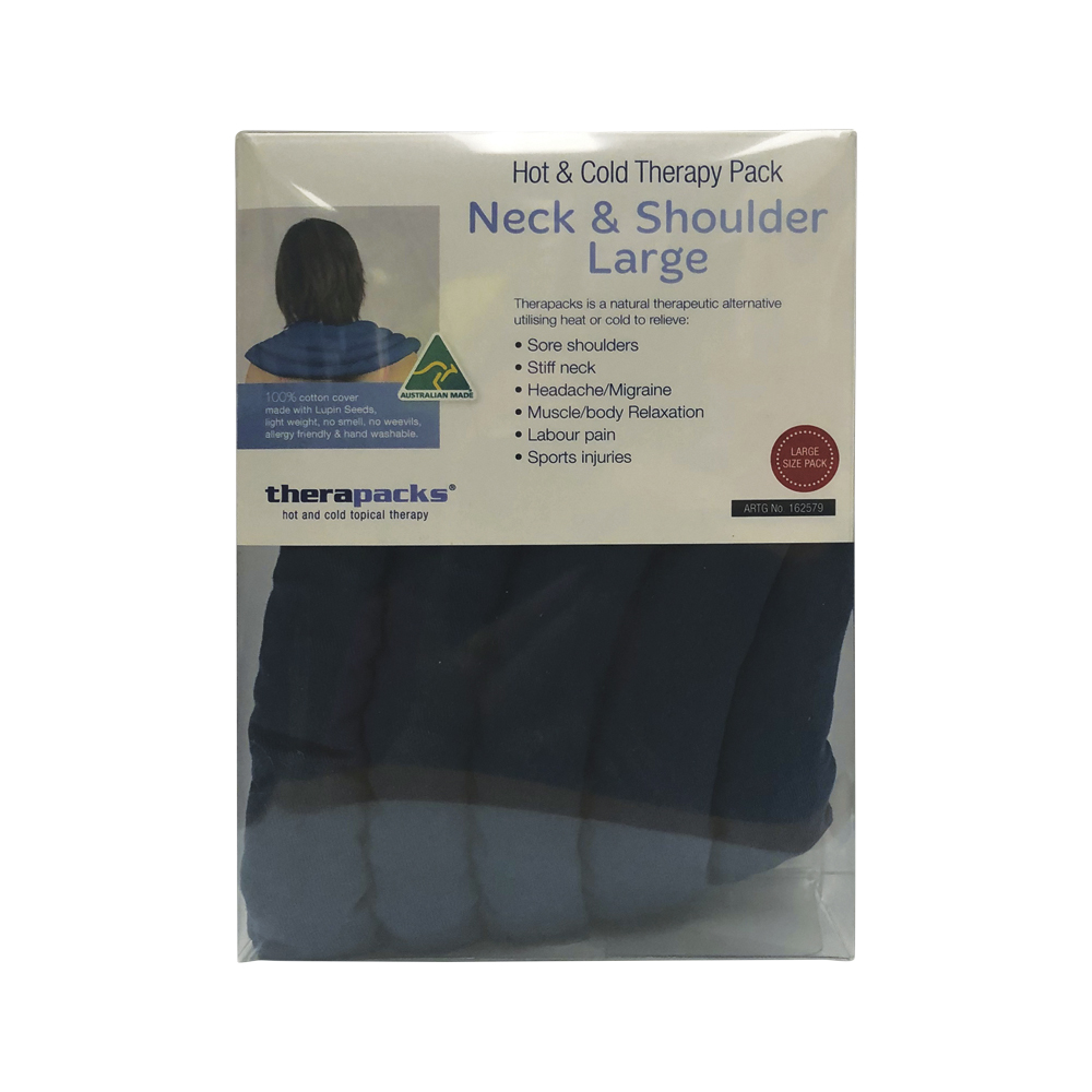 Therapacks Shoulder Neck Pack Large (Hot Cold Therapy Pack)
