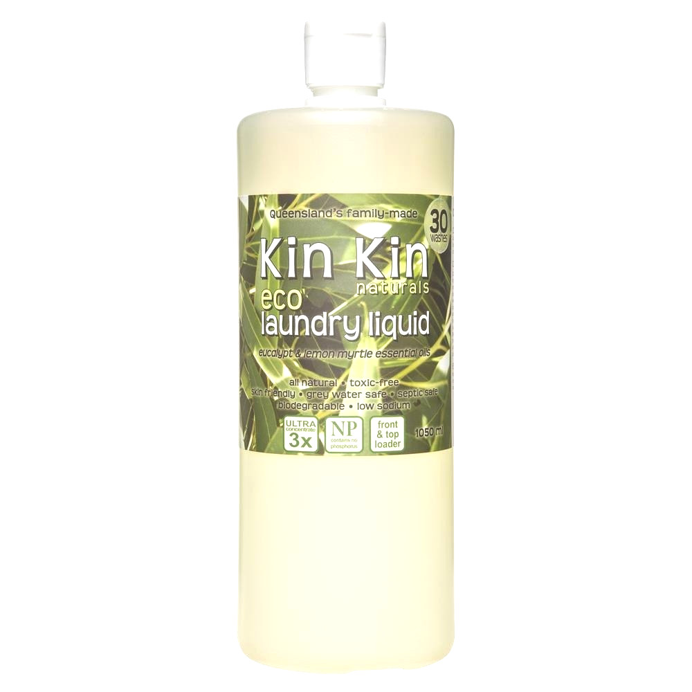 Kin Kin Laundry Liquid 1050ml - Eucalypt & Lemon Myrtle