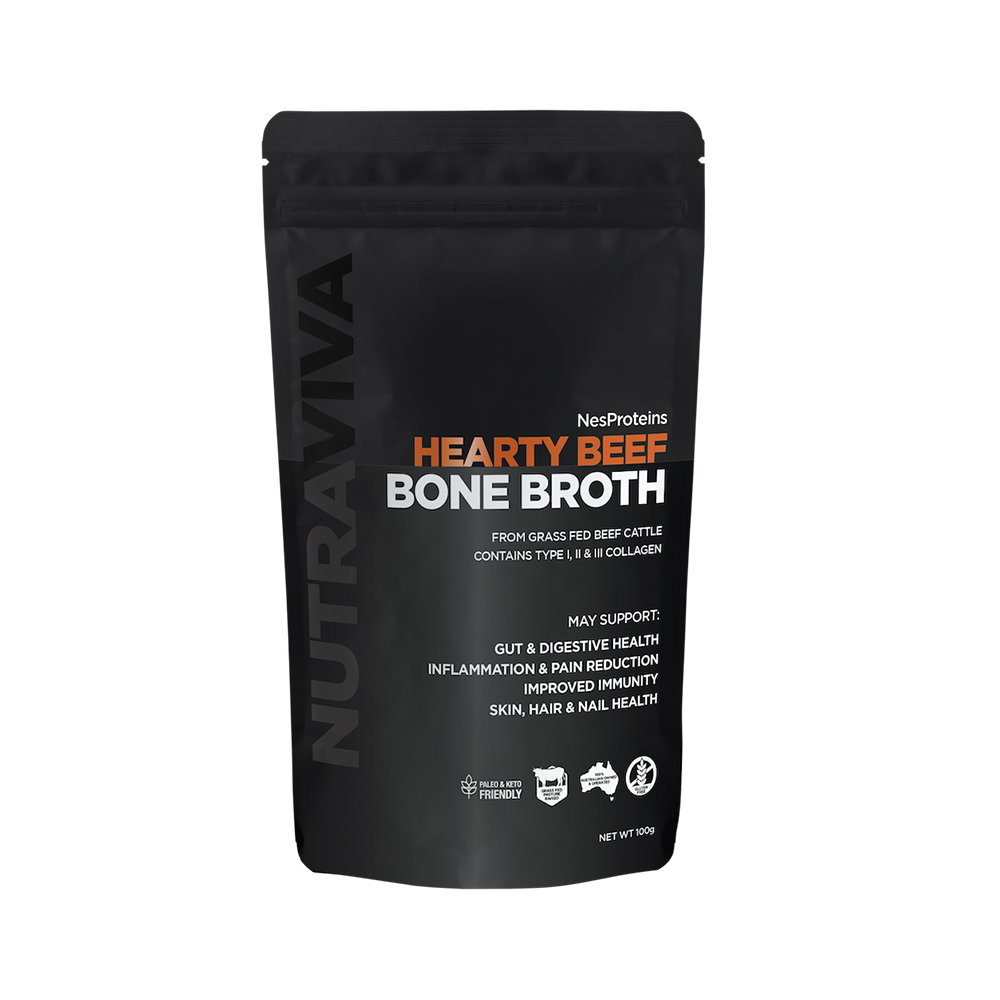 NutraViva NesProteins | Bone Broth Hearty Beef 100g