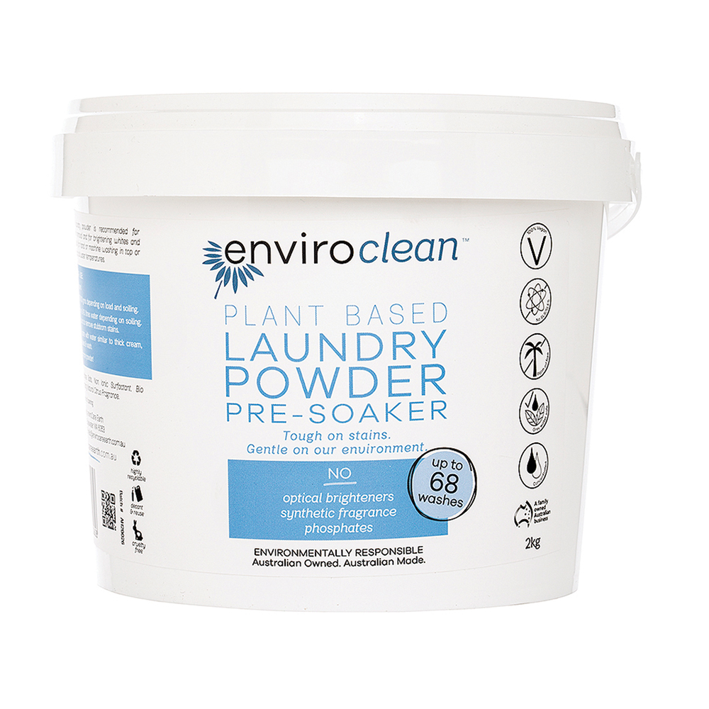 EnviroClean Laundry Powder and PreSoaker 2kg