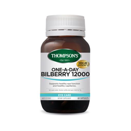 Thompson's Bilberry 12000mg | One-a-day