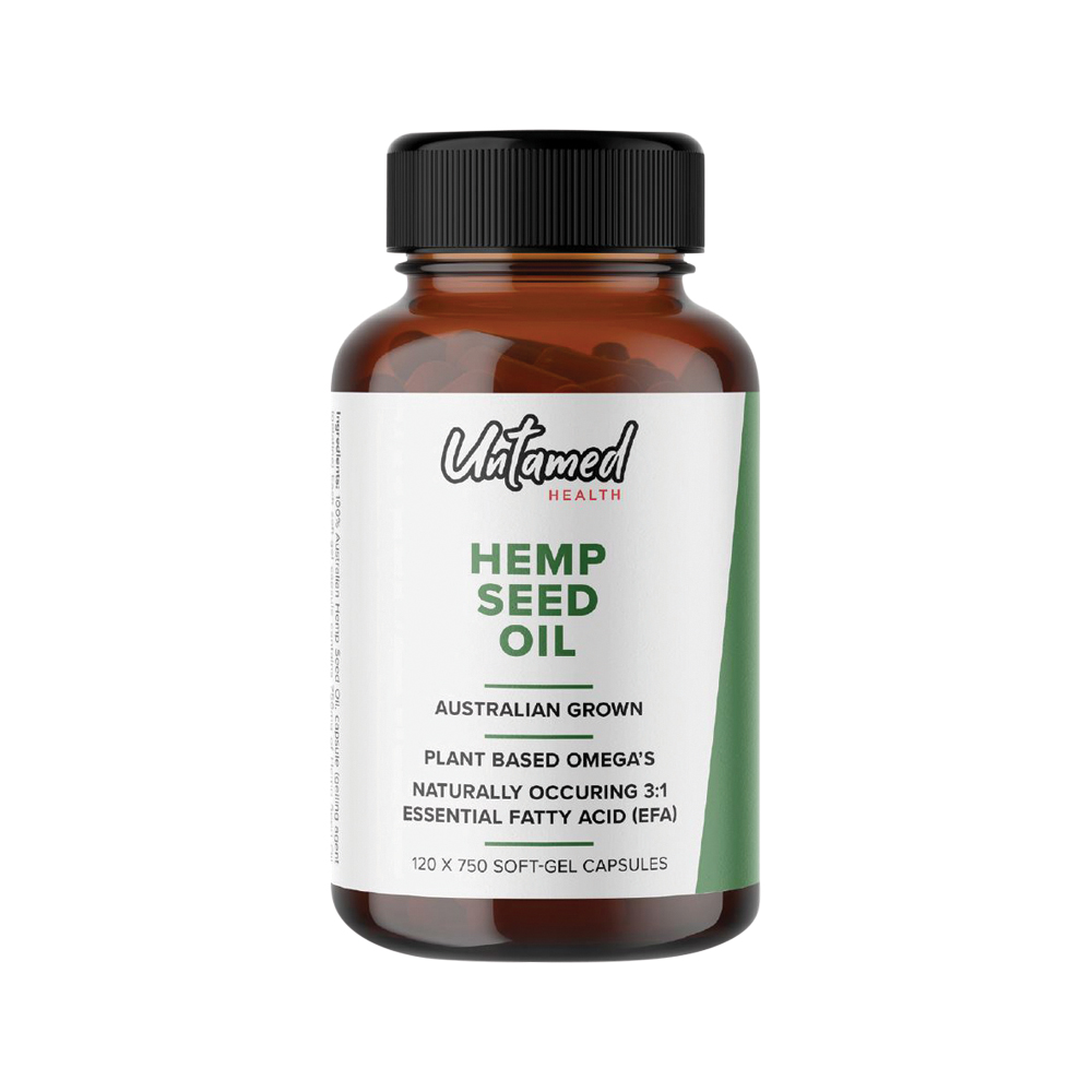 Untamed Health Hemp Seed Oil Capsules