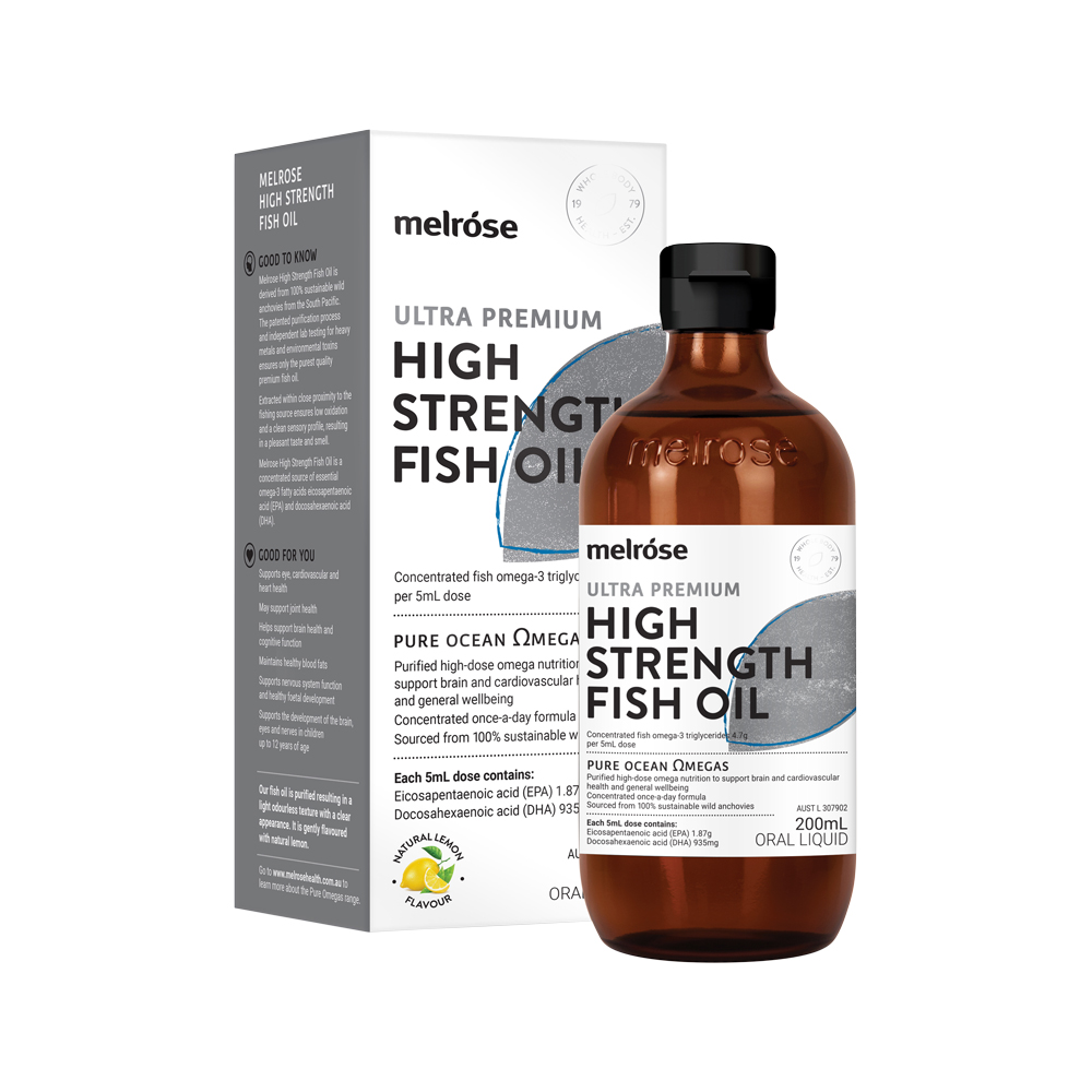 Melrose Fish Oil High Strength 200ml