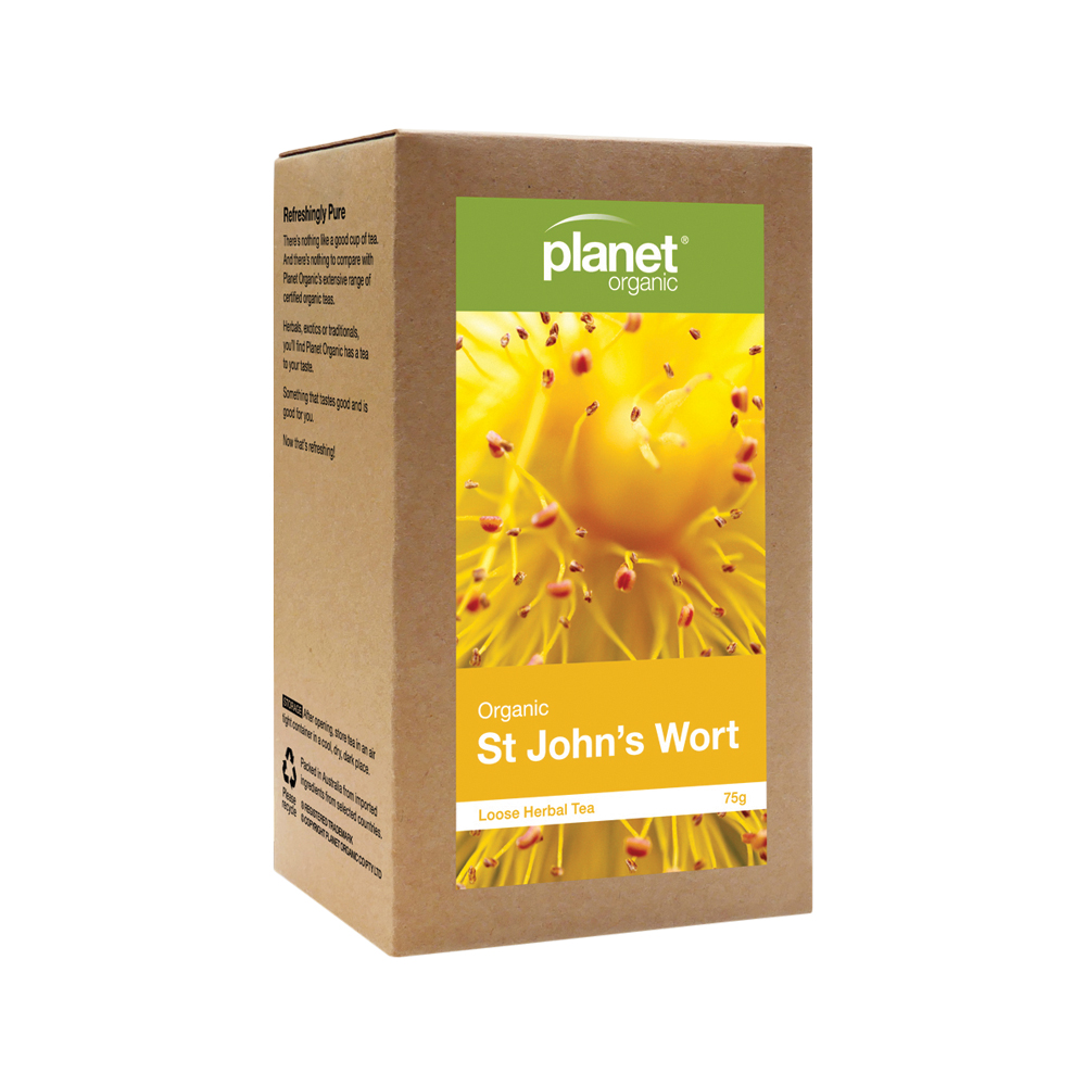 Planet Organic St John's Wort Loose Leaf Tea 75g