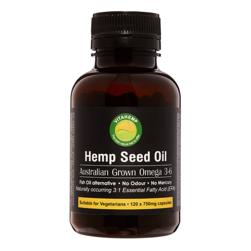 VitaHemp Hemp Seed Oil Capsules