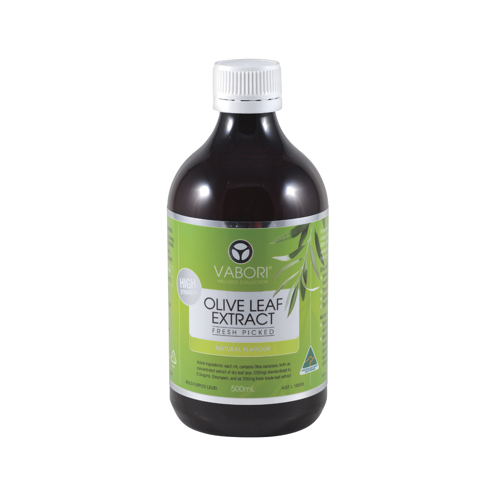 Vabori Olive Leaf Extract Natural 500ml